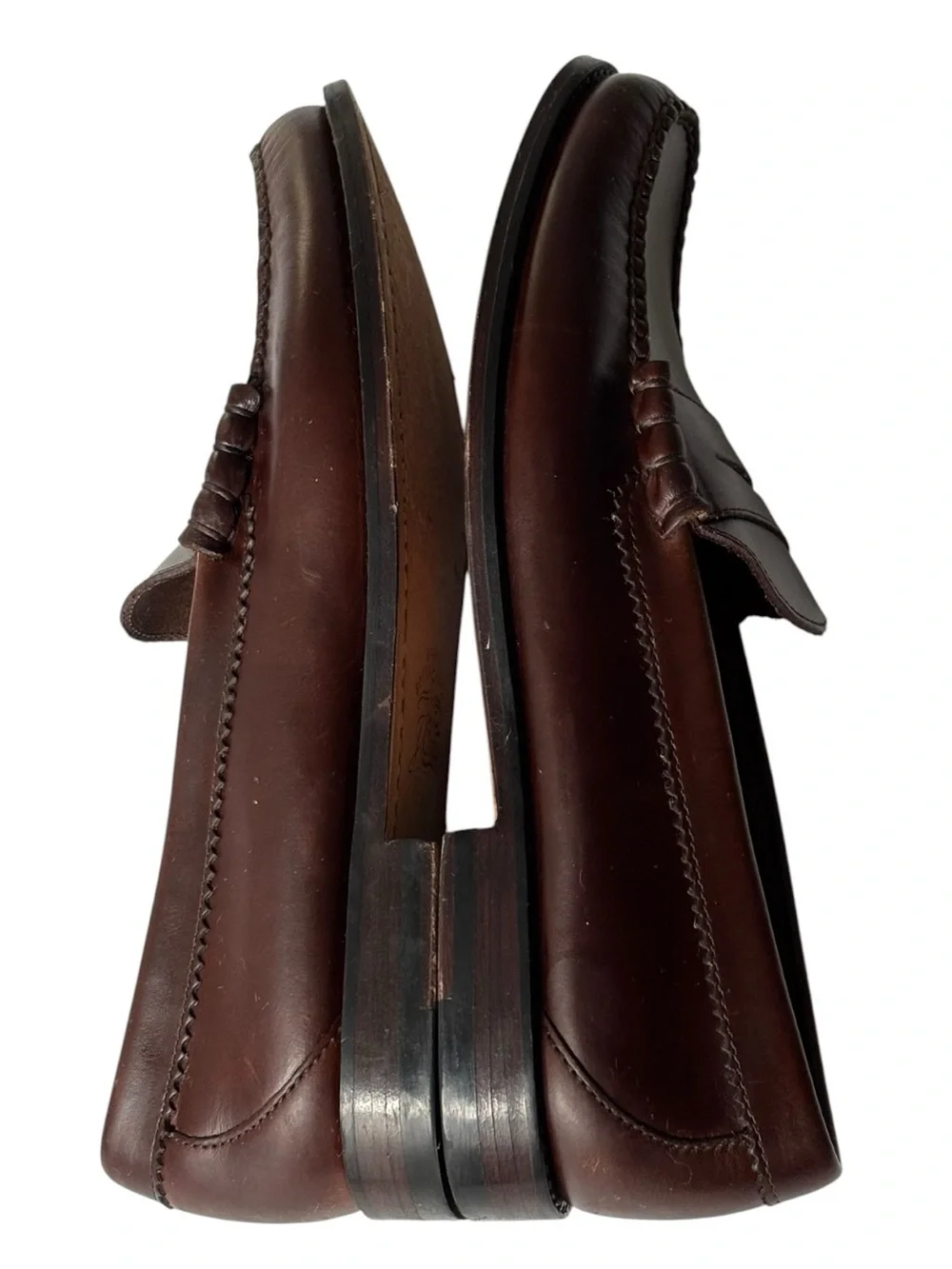 J. Crew Camden Leather Loafer w/ leather soles in Whiskey SP 2025 BJ009 |size 10